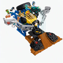 Hot Wheels Monster Trucks Arena Smashers Combat Mega-Wrex vs Gorzilla Coffret avec véhicule Mega-Wrex inclus 2 Voitures