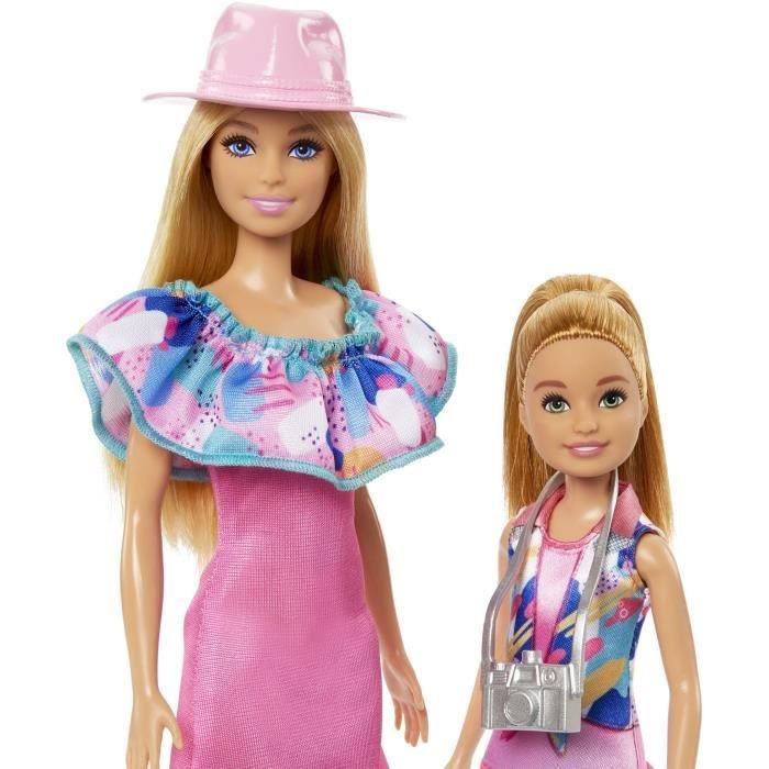 MATTEL Coffret poupées Stacie et Barbie 2 poupées
