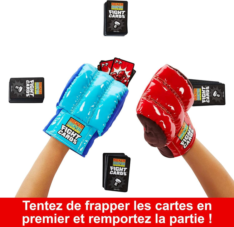 Mattel Games - Fight Cards Jeu En Équipe - Jeu De Cartes Famille 8ANS +