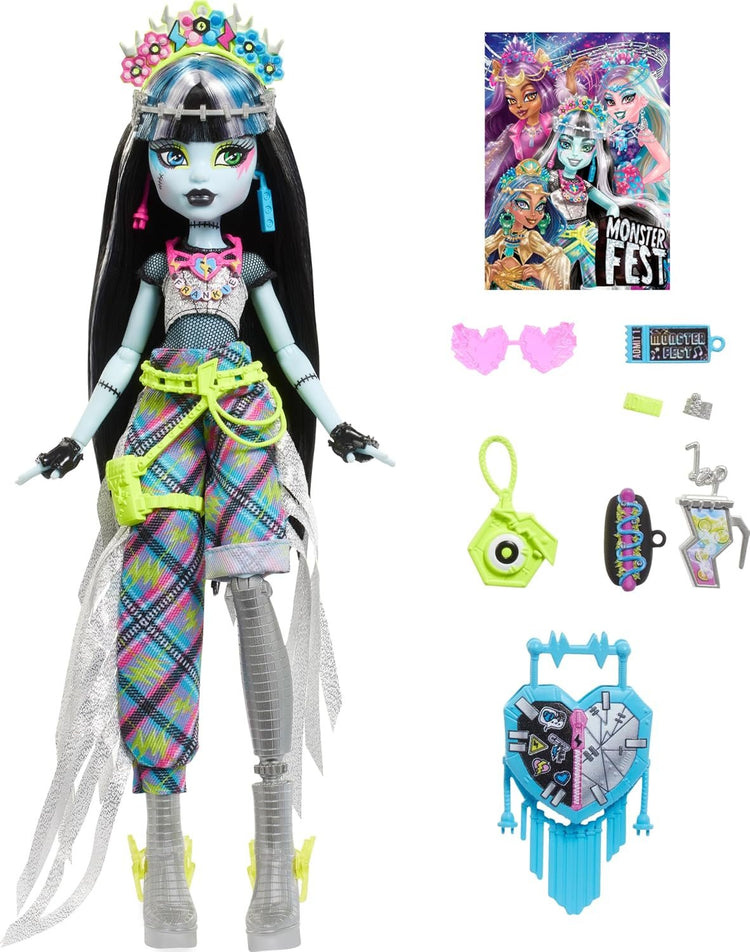 MATTEL Poupée Frankie Stein Monster Fest - Monster High
