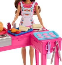 MATTEL Set de cuisine Barbie Teresa avec poupée
