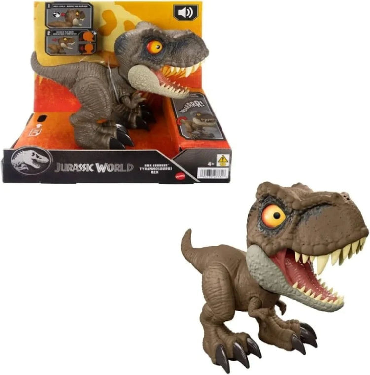 MATTEL Fisher-Price Figurine Tyrannosaure interactif Jurassic World - 24cm