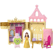 MATTEL disney-coffret le château de belle
