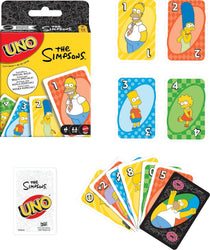 Mattel Games Uno The Simpsons Jeu de cartes pour enfants