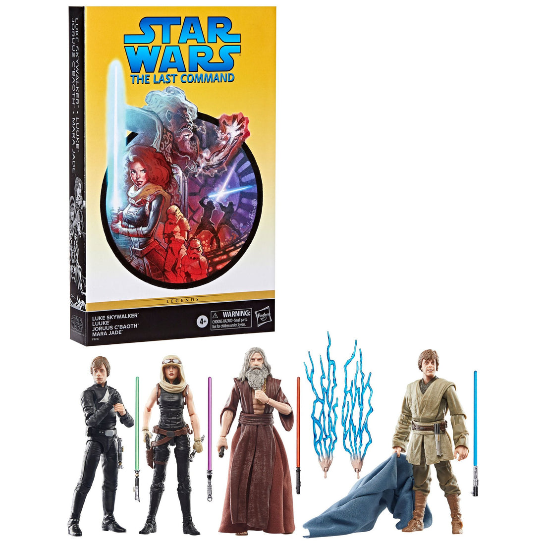 HASBRO Star Wars Le Dernier Commandement - Coffret de 4 figurines de la gamme Black Series à Collectionner de 15cm