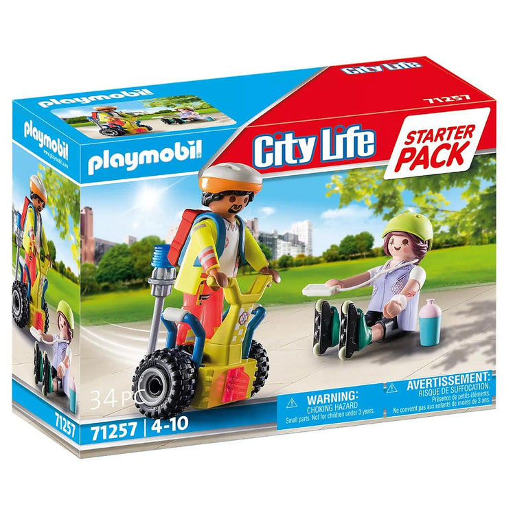 71257 - Playmobil City Life - Secouriste avec gyropode