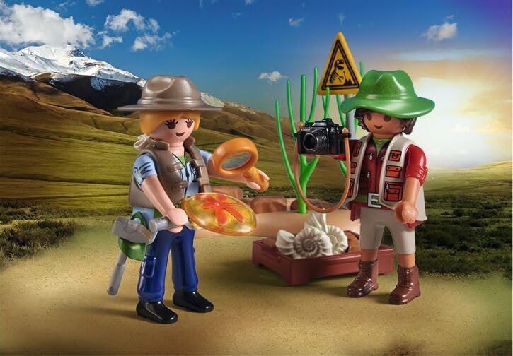 71805 - Playmobil My Life - Chasseurs et fossiles de dinosaures