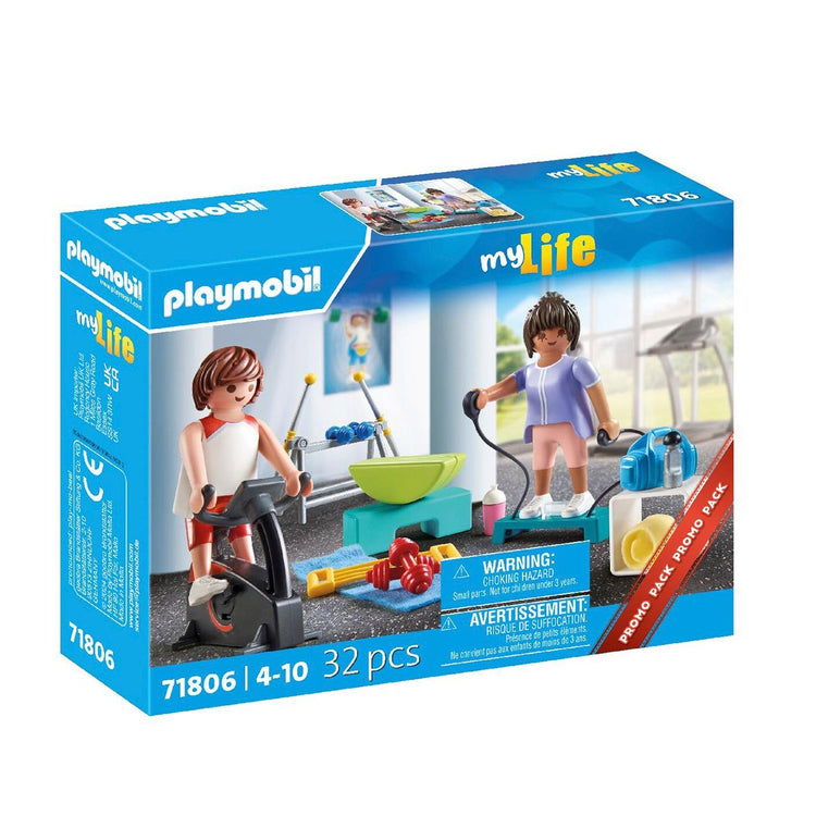 71806 - Playmobil My Life - Sportifs avec matériel de fitness