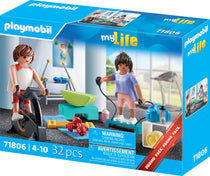 71806 - Playmobil My Life - Sportifs avec matériel de fitness