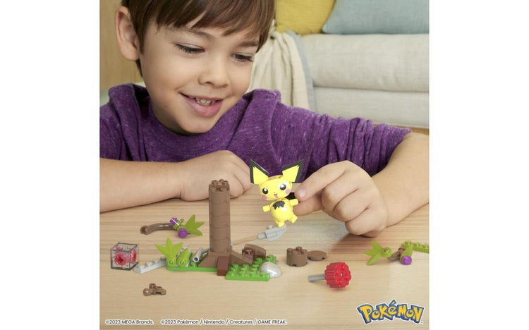 MATTEL Mega Pokemon construction Adventure Builder mix 84 piéces