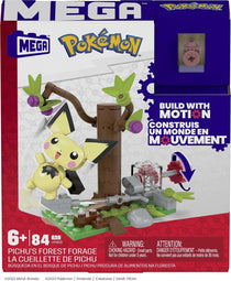 MATTEL Mega Pokemon construction Adventure Builder mix 84 piéces