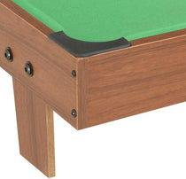 TACHAN Billard de Table en BoisInclus : boules et queues de billard 52x33x6 cm Matériau: MDF haute qualité