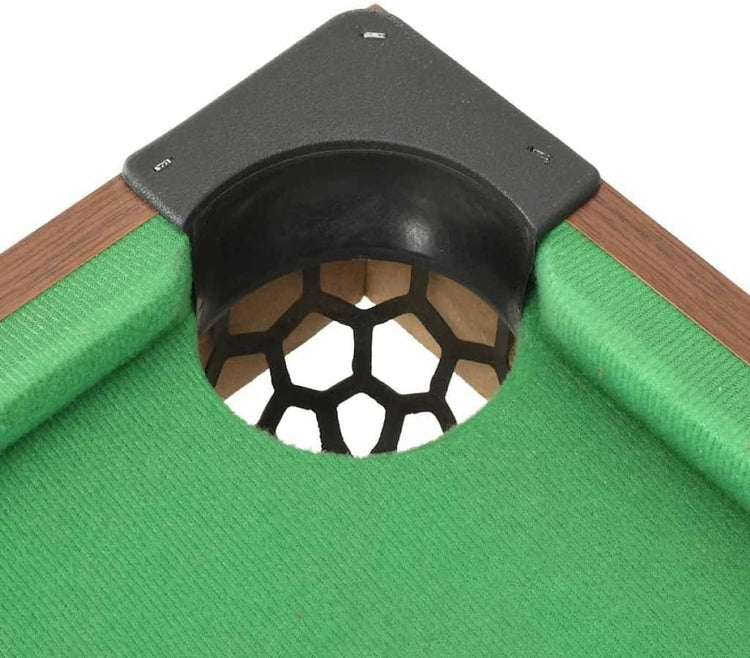 TACHAN Billard de Table en BoisInclus : boules et queues de billard 52x33x6 cm Matériau: MDF haute qualité