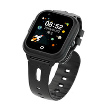Montre connectée 4G GPS Kids Planet SOS appel vidéo .Positionnement GPS+LBS+WiFi avec l'Application SeTracker2, Coloris Noir