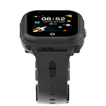 Montre connectée 4G GPS Kids Planet SOS appel vidéo .Positionnement GPS+LBS+WiFi avec l'Application SeTracker2, Coloris Noir