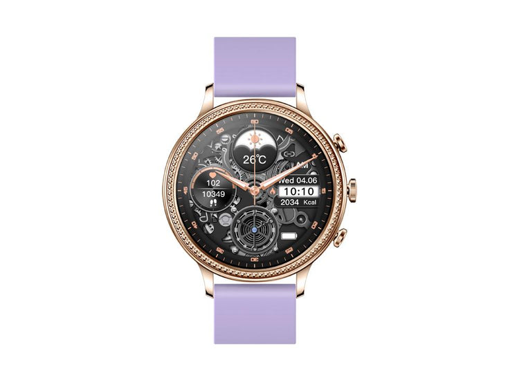 Connected watch - Diana Edition - Violet (with silicone strap) 