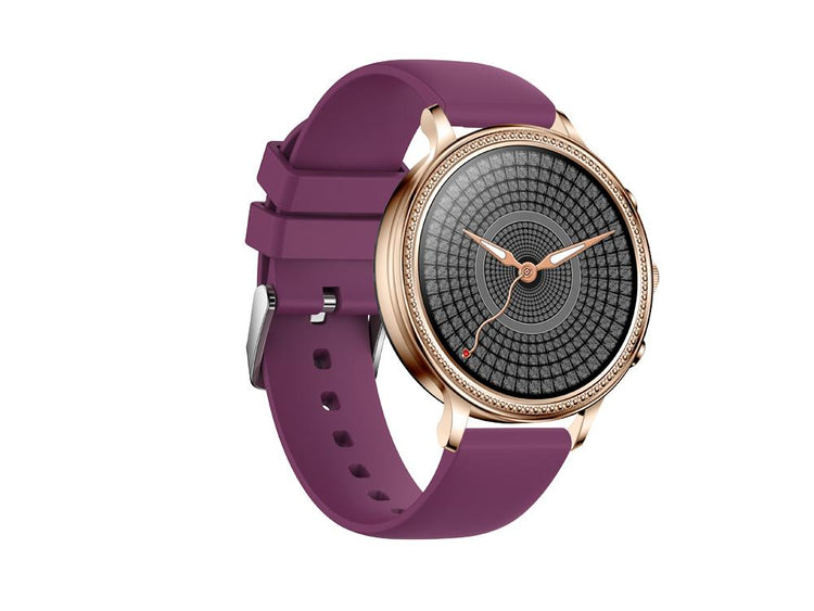 Connected watch - Diana Edition - Plum (with silicone strap) 