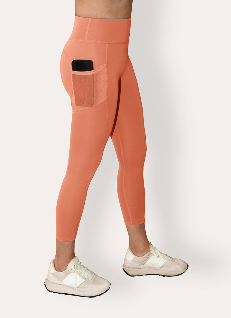 High-waisted fitness leggings Pink 